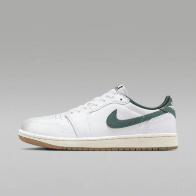 Green jordan 1 low top
